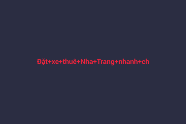 Ảnh đại diện chuẩn SEO cho bài viết Đặt xe thuê Nha Trang nhanh chóng và dễ dàng - Hướng dẫn chi tiết từ Obiatravel.com
