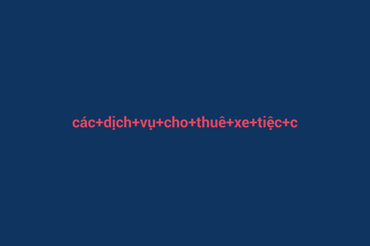 Minh họa chi tiết 2 cho các dịch vụ cho thuê xe tiệc cưới