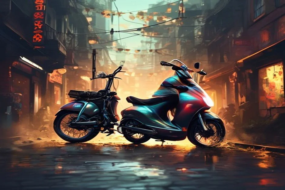 Minh họa chi tiết 3 cho giá thuê xe đạp điện công cộng