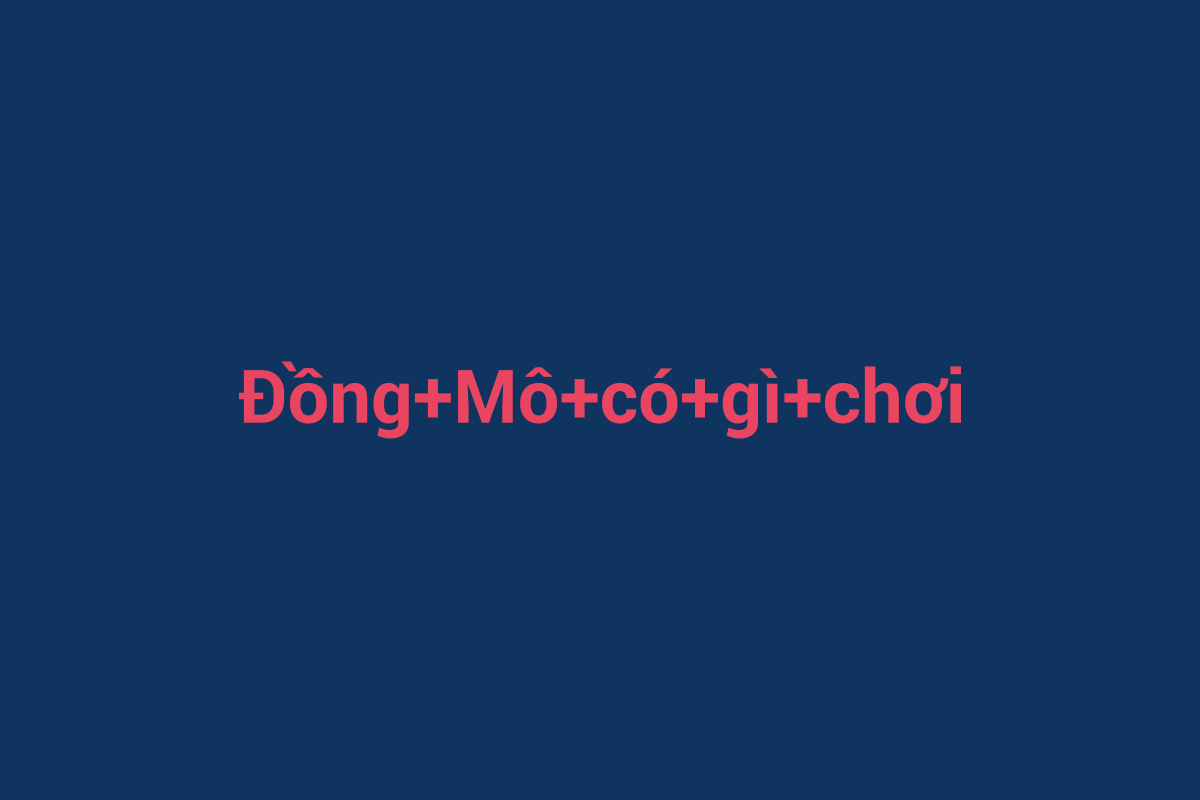 Minh họa chi tiết 1 cho Đồng Mô có gì chơi